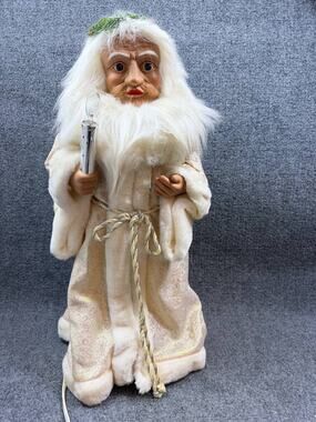 Vintage Santa Claus Lighted Figure Walmart 92667 Works 3 Amp Max